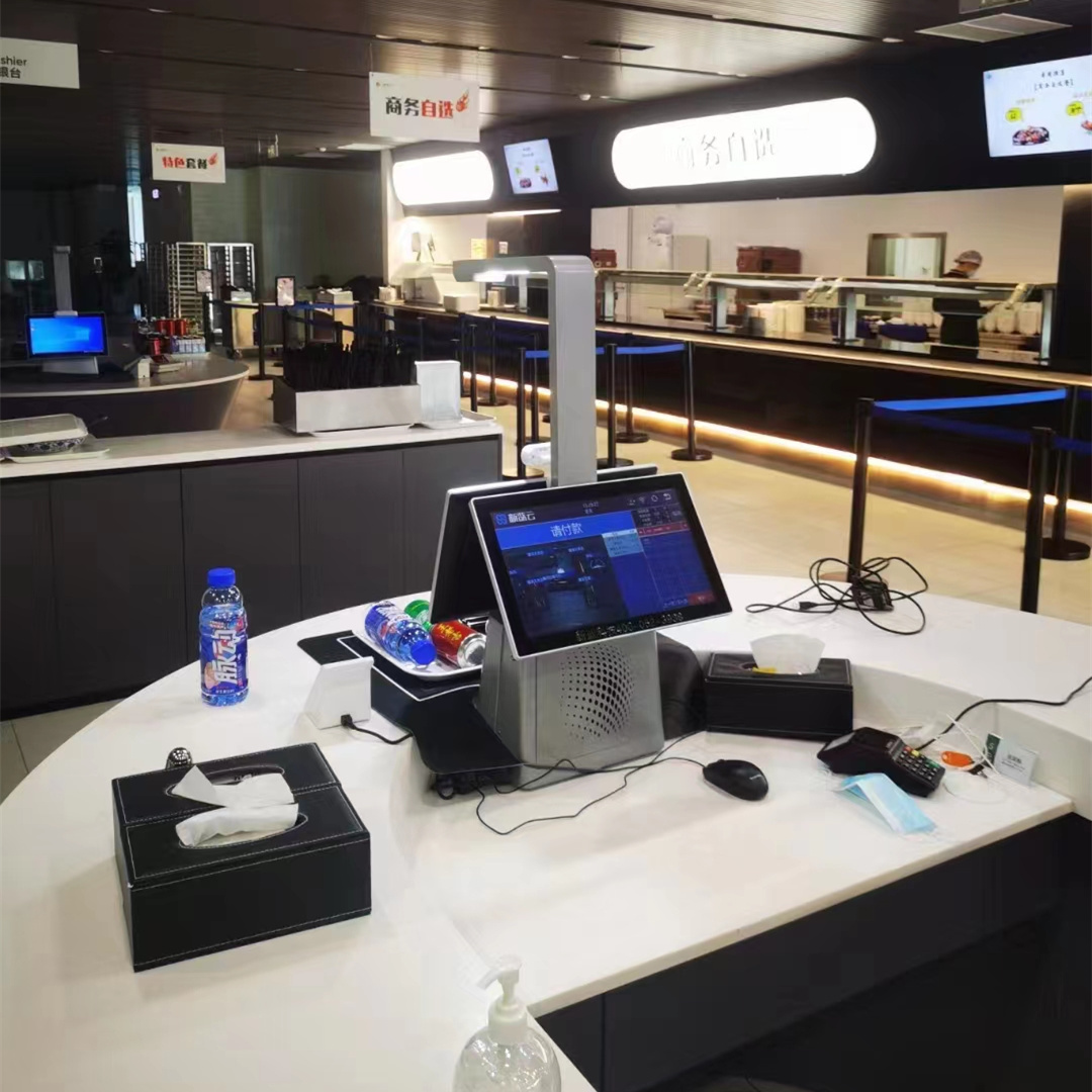 视觉识别自助餐台